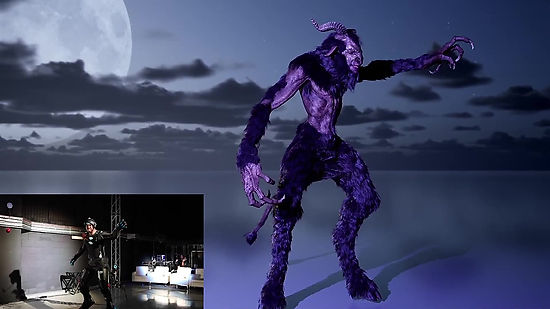 Smpte VP Event - Monster Legs & Creature Tail (Real-Time Capture only via Target 3D)